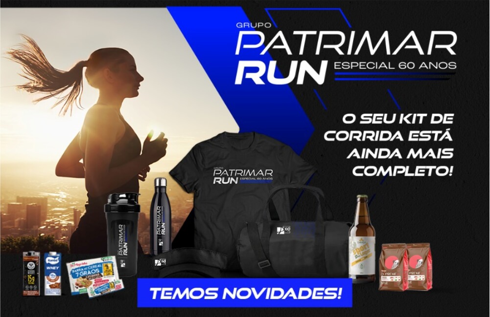 Grupo Patrimar organiza corrida de rua, no Belvedere, para celebrar seus 60 anos