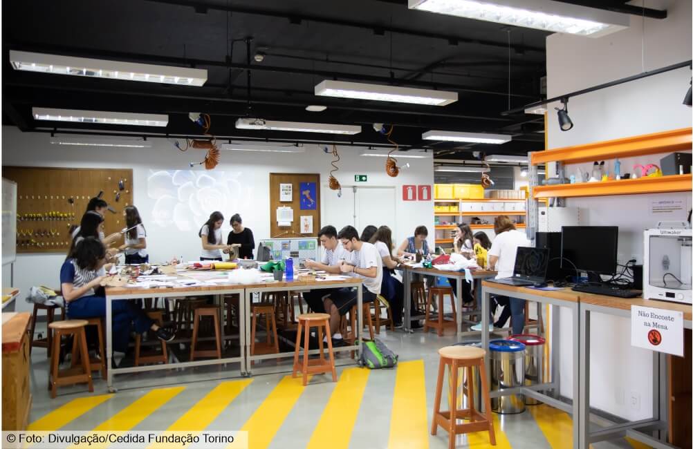Fundação Torino tem o único Fab Lab em escola de Minas e um dos maiores da AL