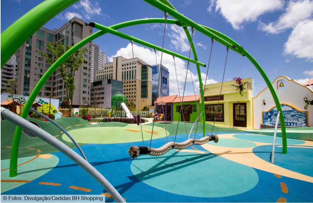 Vilaventura: parquinho de diversões do BH Shopping passa a ter entrada gratuita