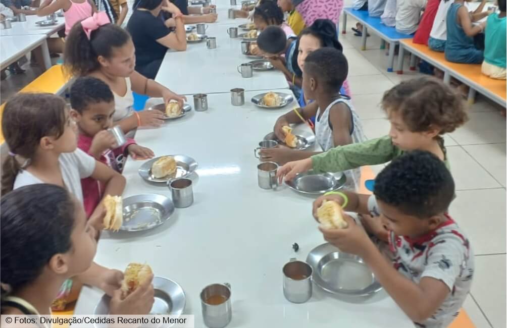 Recanto do Menor, promove dia festivo com a criançada, para comemorar os 30 anos