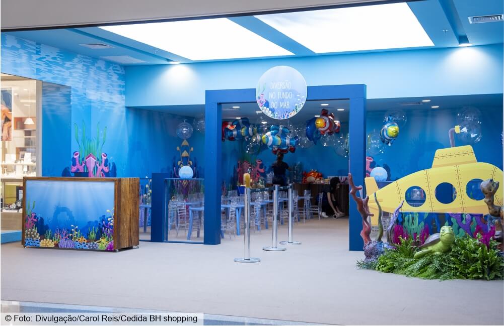 Semana da Criança no BH Shopping terá oficina de mini aquário