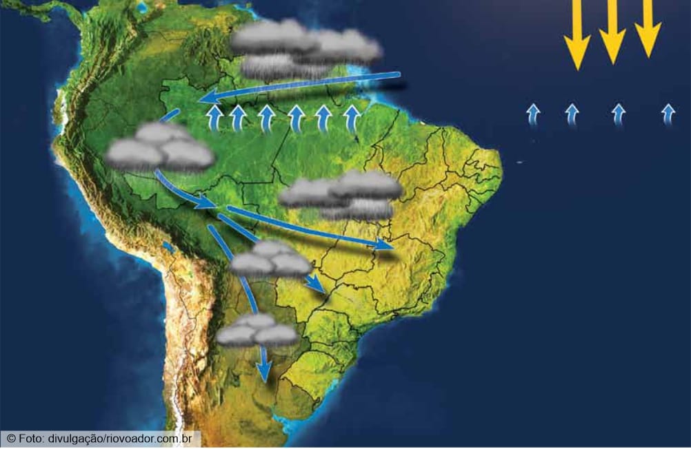 Fenômeno Rio Voador: um curso d´água que flui pelo ar