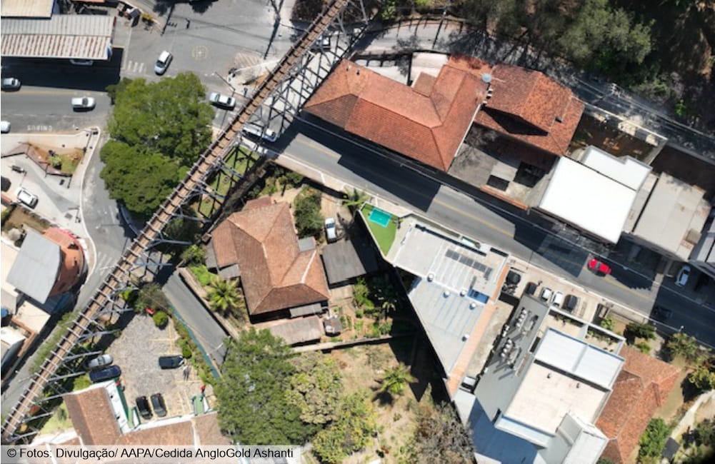 AngloGold investe R$ 3,6 milhões na restauração do aqueduto Bicame