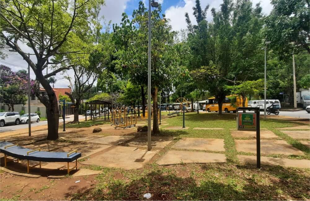 Praça Íris Valadares, no Belvedere, receberá um novo projeto arquitetônico e urbanístico