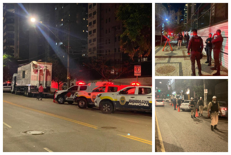 Polícia Militar nova operação Blitz Lei Seca, no Belvedere