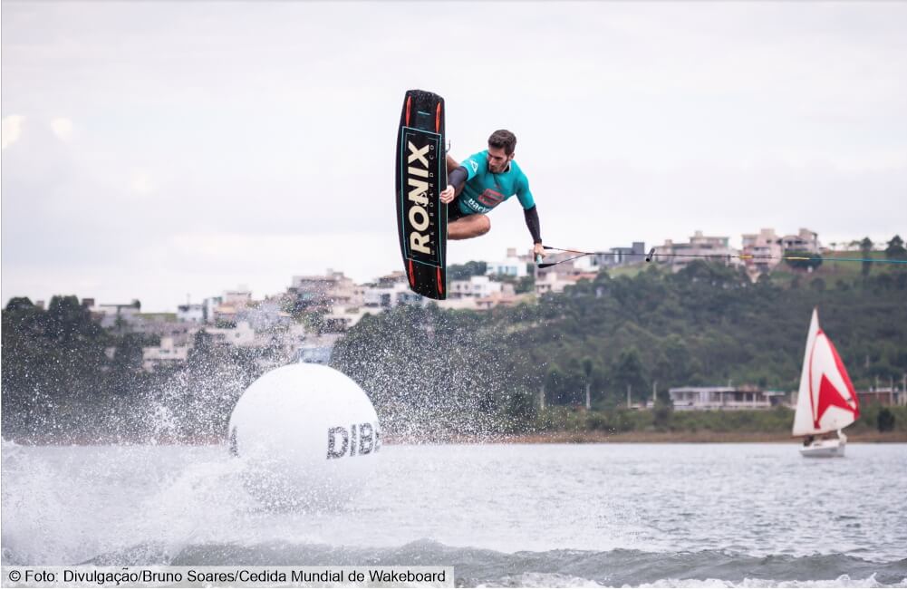 Lagoa dos Ingleses recebe Campeonato Mundial de Wakeboard