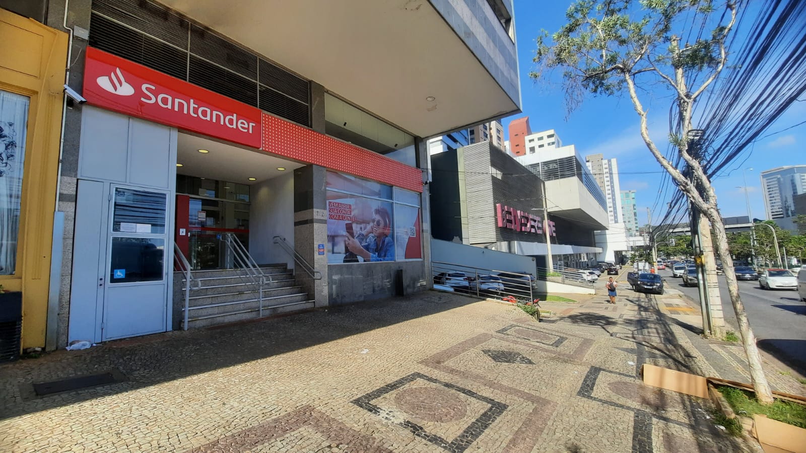 Agência do Santander no Belvedere vai fechar no final de abril