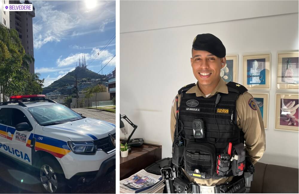Polícia Militar intensifica o patrulhamento nas imediações do Belvedere