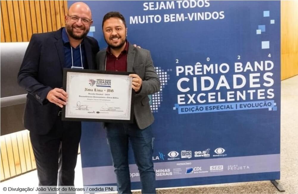 Nova Lima vence o Prêmio Band Cidades Excelentes