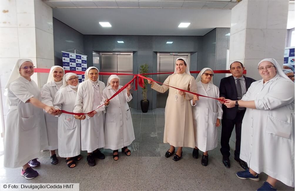Hospital Madre Teresa inaugura torre com dois modernos elevadores