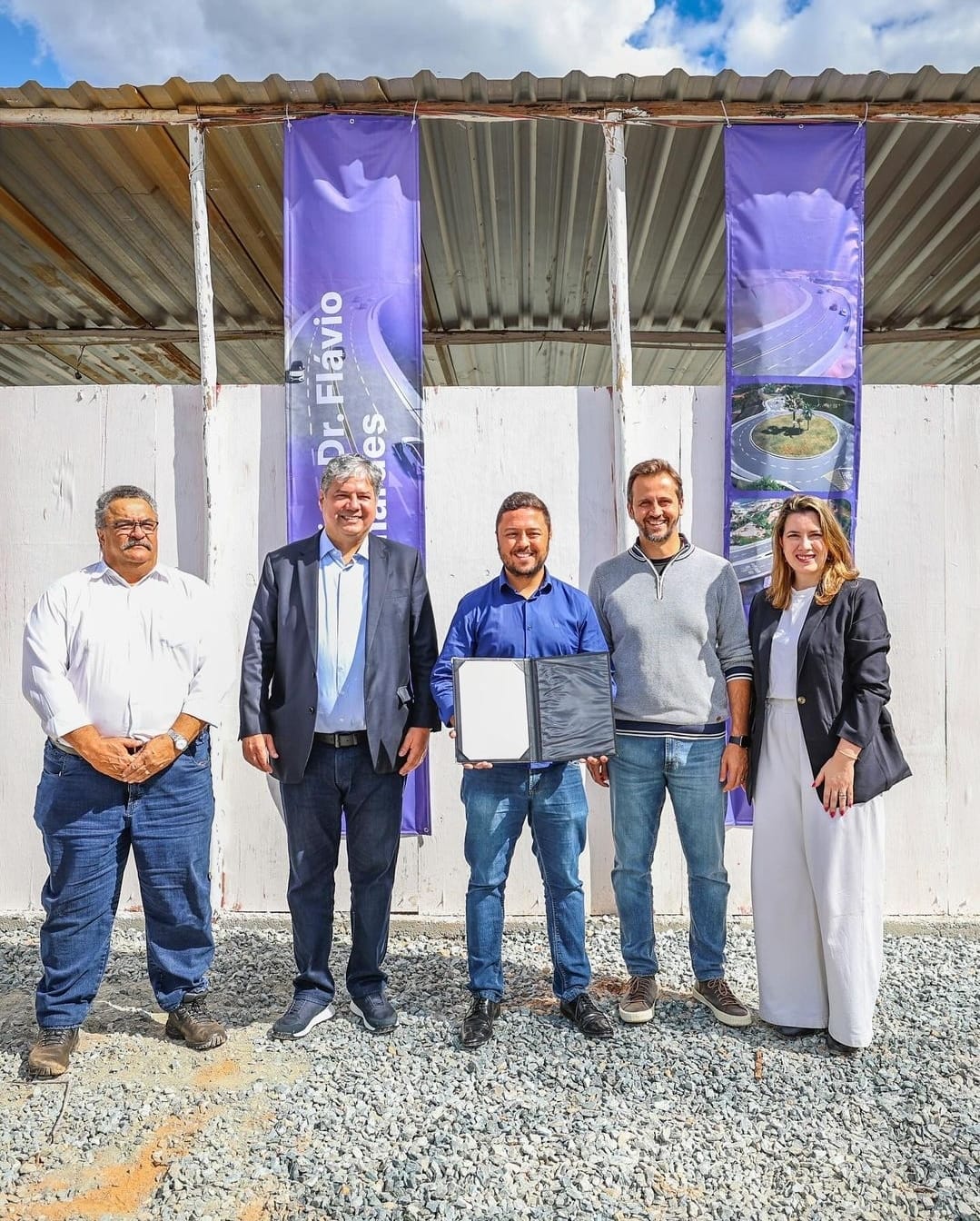 João Marcelo autoriza obra da avenida que ligará a MG-030 ao Belvedere