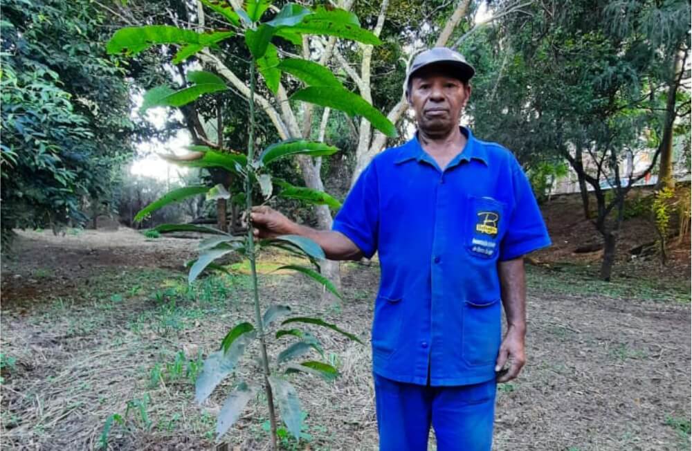 Sr. Geraldo está se despedindo do Belvedere