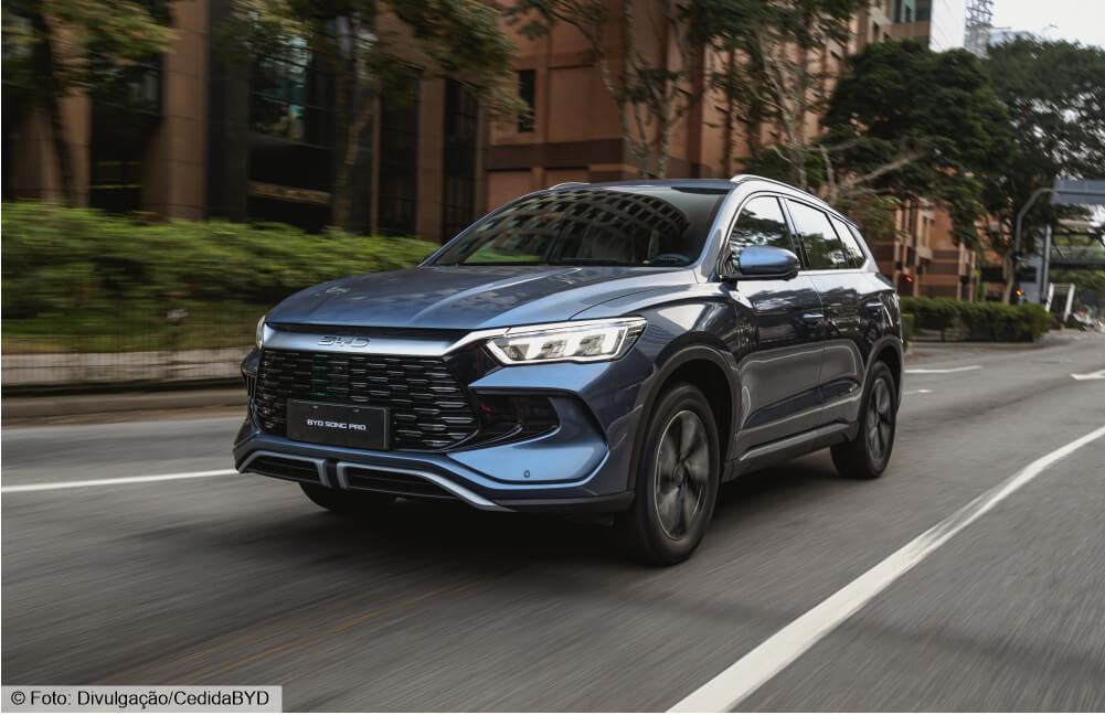 BYD Song Pro será produzido no Brasil