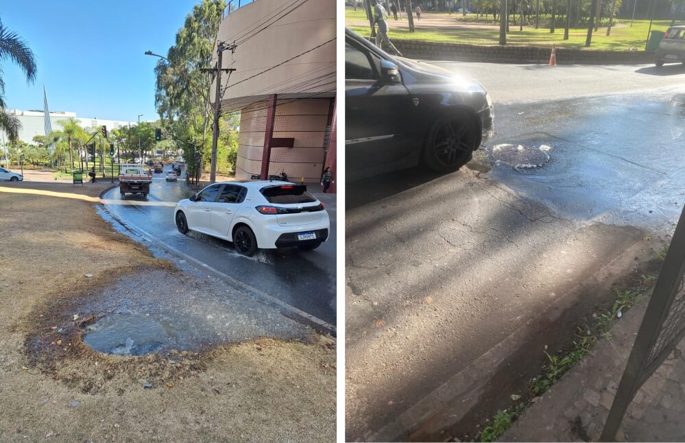 Transbordamento de esgoto no Belvedere está virando rotina