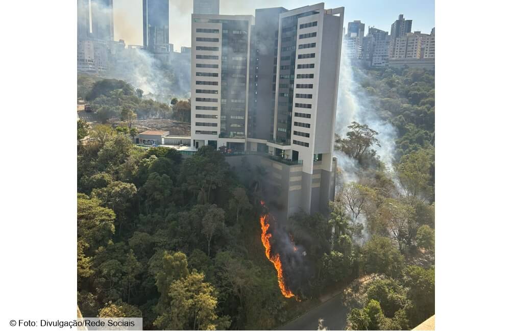 O Brasil arde em chamas