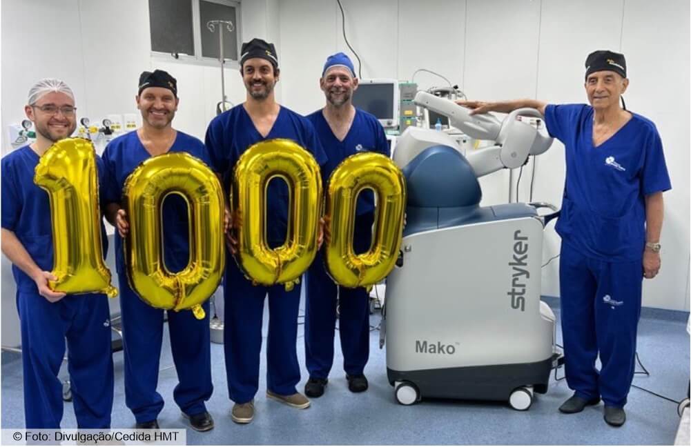 Revolução na Ortopedia: o sucesso do robô Mako no Hospital Madre Teresa
