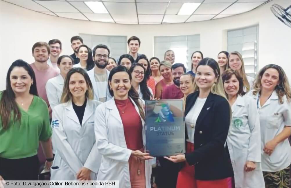 Unidade de AVC do Hospital Odilon Behrens recebe prêmio internacional