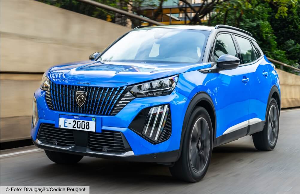 Novo SUV Peugeot E-2008 ficou ainda mais elétrico