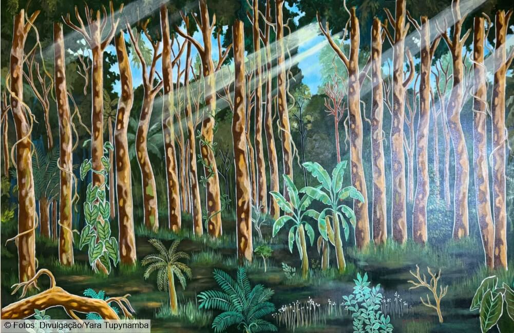 Palácio das Artes recebe obras da pintora, retratista e muralista Yara Tupynambá