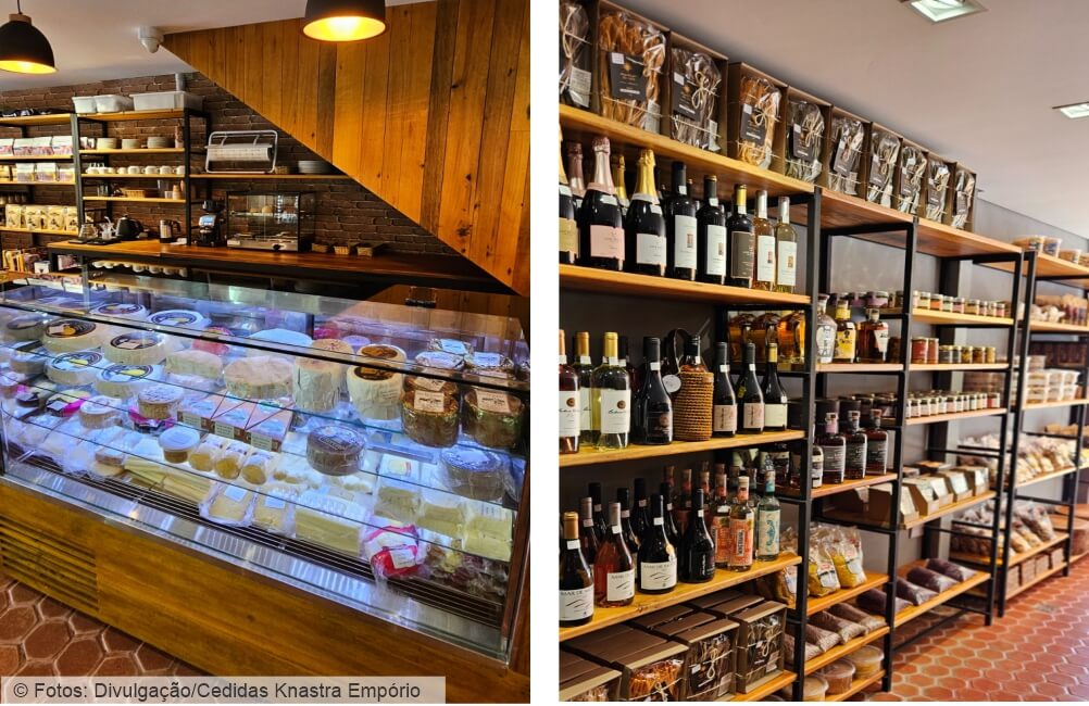 Knastra Empório oferece produtos para uma boa experiência gastronômica