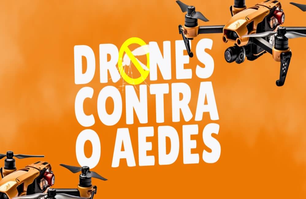 Prefeitura segue monitorando criadouros da Dengue por drones