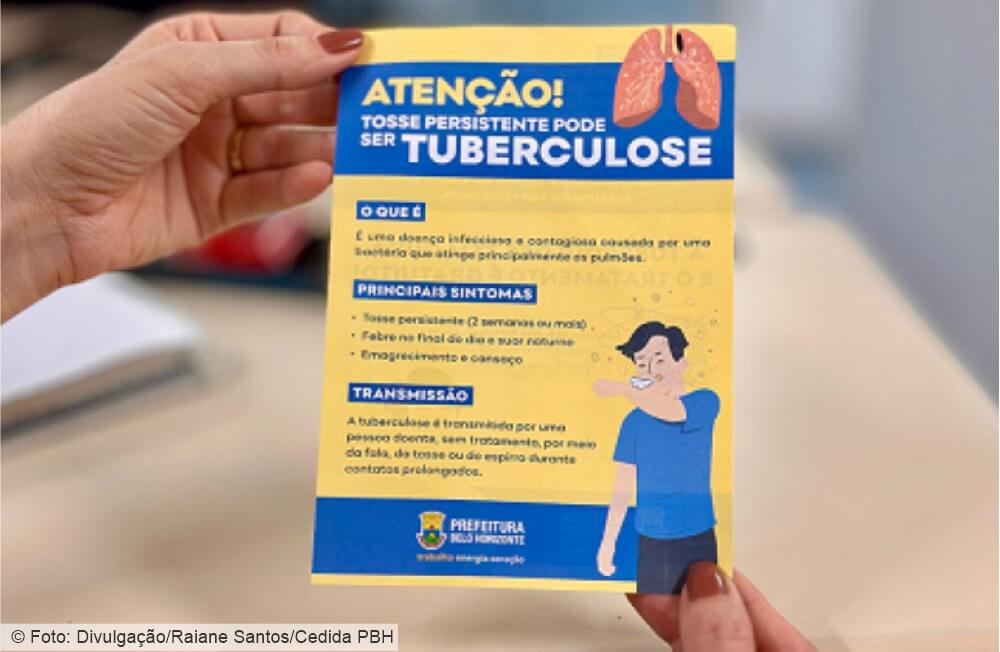 PBH intensifica ações para alertar sobre a tuberculose