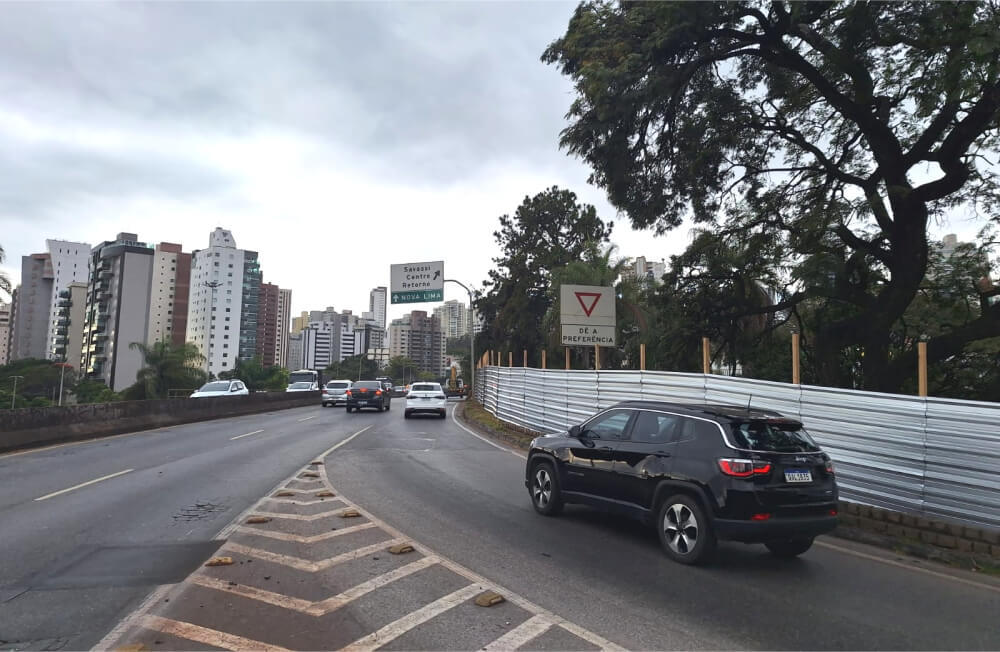 Empresa retoma trabalhos para início da obra de ampliação do Trevo do Belvedere