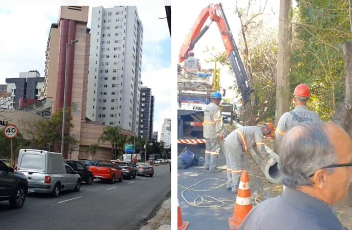 Começaram as intervenções no Trevo do Belvedere para obras da alça