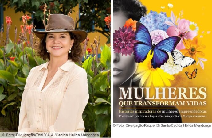 Hélida Mendonça é coautora do livro Mulheres que Transformam Vidas