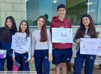 Estudantes do Colégio Santo Agostinho se destacam em ações sociais