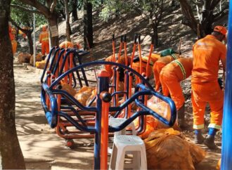 Prefeitura realiza operação ostensiva de limpeza em áreas públicas no Belvedere