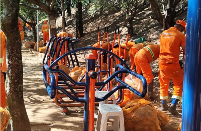Prefeitura realiza operação ostensiva de limpeza em áreas públicas no Belvedere