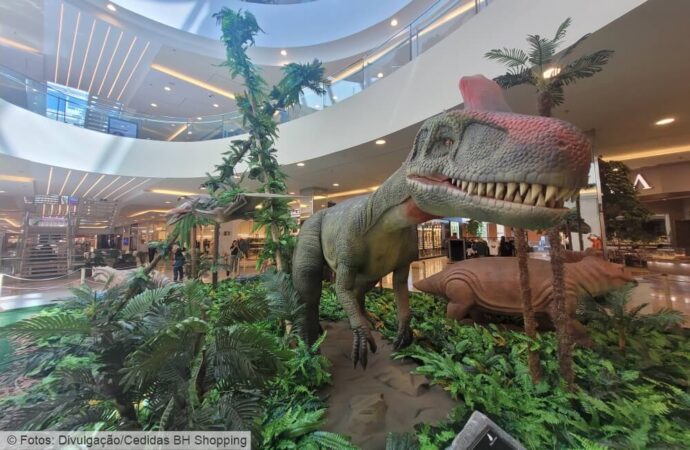 BH Shopping recebe “Dinos Alive”: uma jornada fascinante pelo mundo dos dinossauros