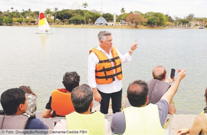 Damião anuncia Lagoa da Pampulha navegável e com passeios turísticos