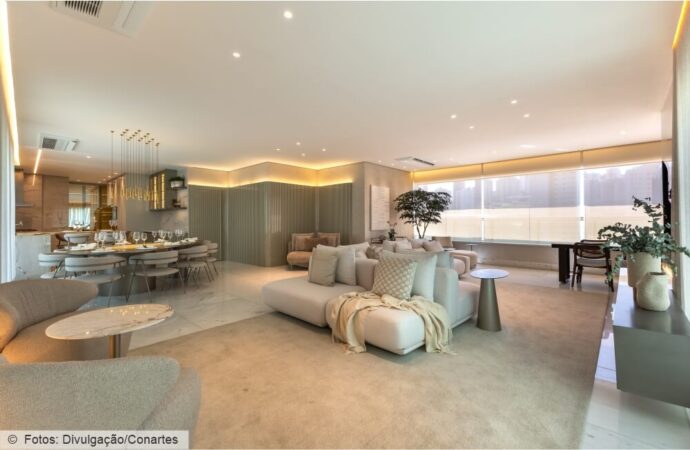 Vale do Sereno ganha novo decorado de alto padrão com jardim privativo