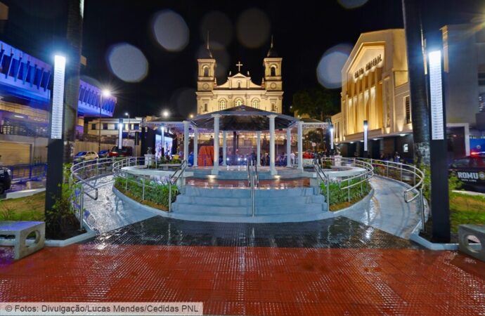 Praça Bernardino de Lima está de visual novo