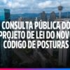Prefeitura abre consulta pública para o Código de Posturas