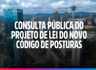 Prefeitura abre consulta pública para o Código de Posturas
