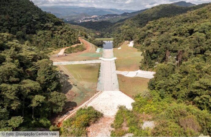 Vale conclui obras de descaracterização da barragem B7A na Mina de Águas Claras