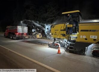 EPR retira mais de 420 toneladas de resíduos das margens da BR-040